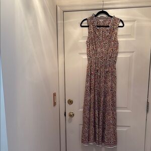 Max Studio Multicolor Patterned Maxi Dress